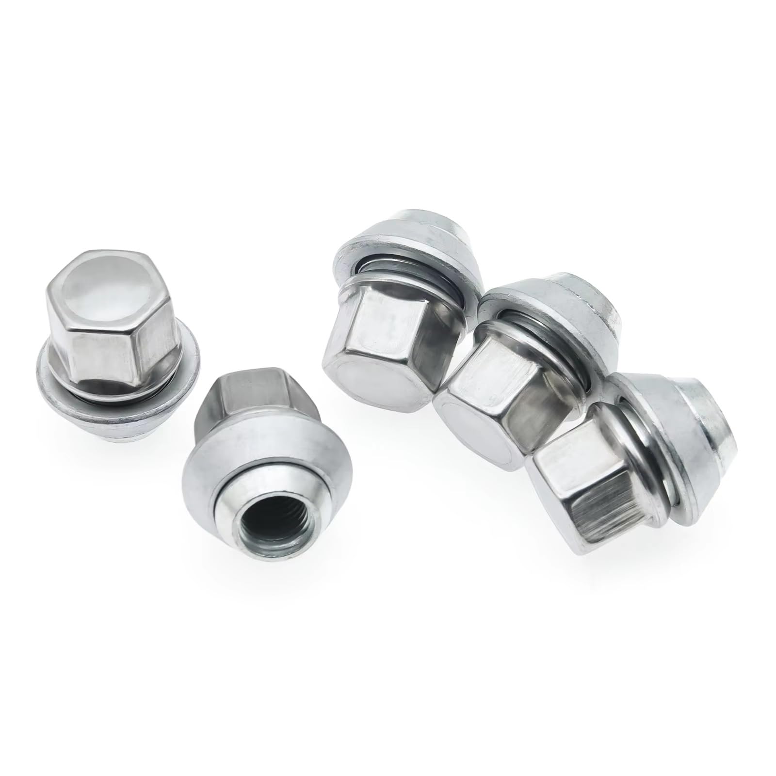 Tornillos de Rueda Compatible Con C-Max 2003-2017 Para Kuga 2008-2012 Pernos Rueda Coche 19MM M12x1.5 Tuerca Para Perno Perno Neumático SFN-12150033(10pcs)