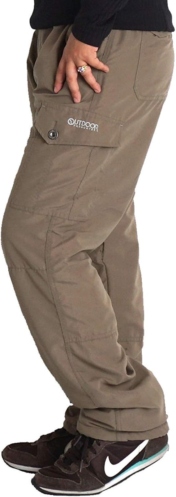 Amazon アウトドアプロダクツ Outdoor Products カーゴパンツ 裏フリース メンズ 大きいサイズ 裏起毛 パンツ 防寒 イージーパンツ S M L Ll 2l 3l 4l 5l ロングパンツ 通販