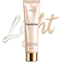 Color Changing Foundation, Hydrating Foundation for Mature Skin, Long Lasting Color Match for Face, Breathable All-Day Wear for Natural Complexion, Flawless, Moisturising, for All Skin Light