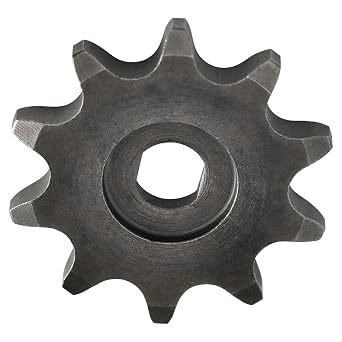 10 Teeth 420 DC Motor Sprocket 10T Gear Transmission Small Gear for 420 Chain Electric Scooter Ebike Go Kart ATV UTV Quad Buggy Moped Lawn Mower Drift Trike Tricycle 4 Wheeler with Unite Geared Motor