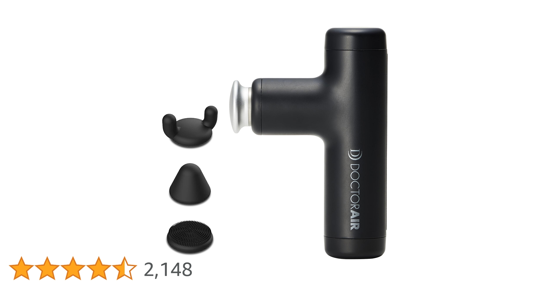 【値下げ/新品未使用】ドクターエア REG-04 BLACK DOCTORAIR ドクターエア エクサガン ハイパー REG-04(BK) マット