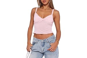 Women's Sexy Patchwork Corset Crop Top Y2K