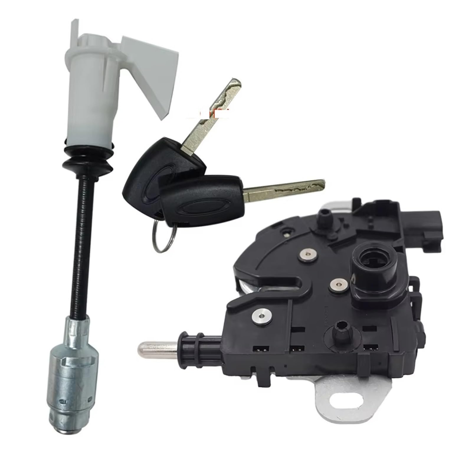 Rear Tailgate Latch Motor 3M5116700AC 4895285 for Focus for MK2 2004-2012 Release Repair Kit Bonnet Hood Catch 1343577 4M5AA16B970BA(Set)