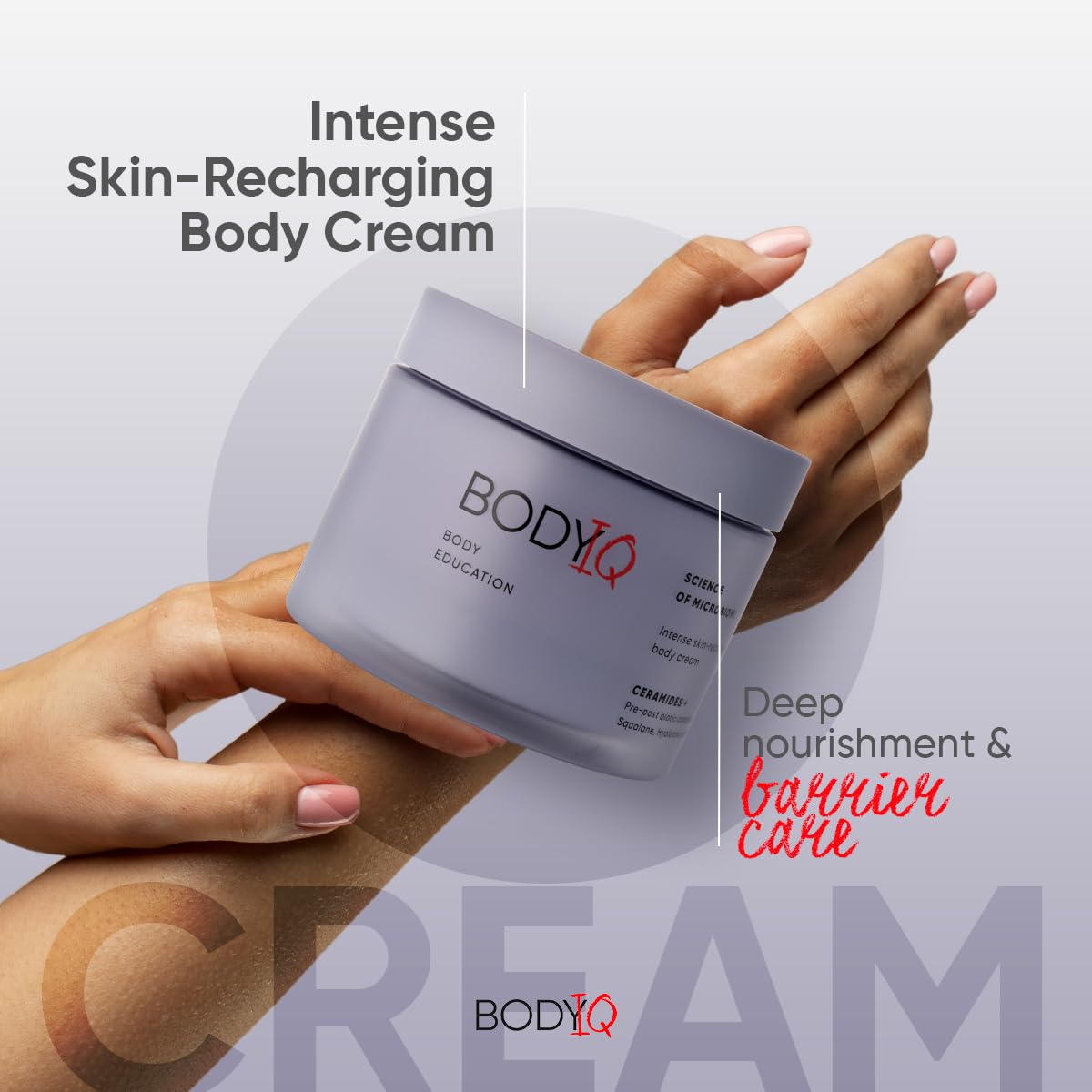 Body Cream Science of Microbiome with Phytoceramides & Hyaluronic Acid