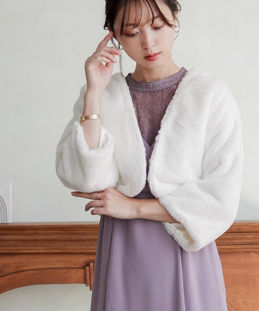 エポカ フォックスボレロ エポカ】フォックス リアルファー ショート エポカ フォックスボレロ エポカ】フォックス リアルファー ショート