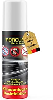 ABACUS® Air Conditioning Disinfectant, Air Conditioning Cleaner Car, Air Conditioning Disinfectant Car, Climate Disinfection - Disinfection & Cleaning for Air Conditioners - Air Conditioning