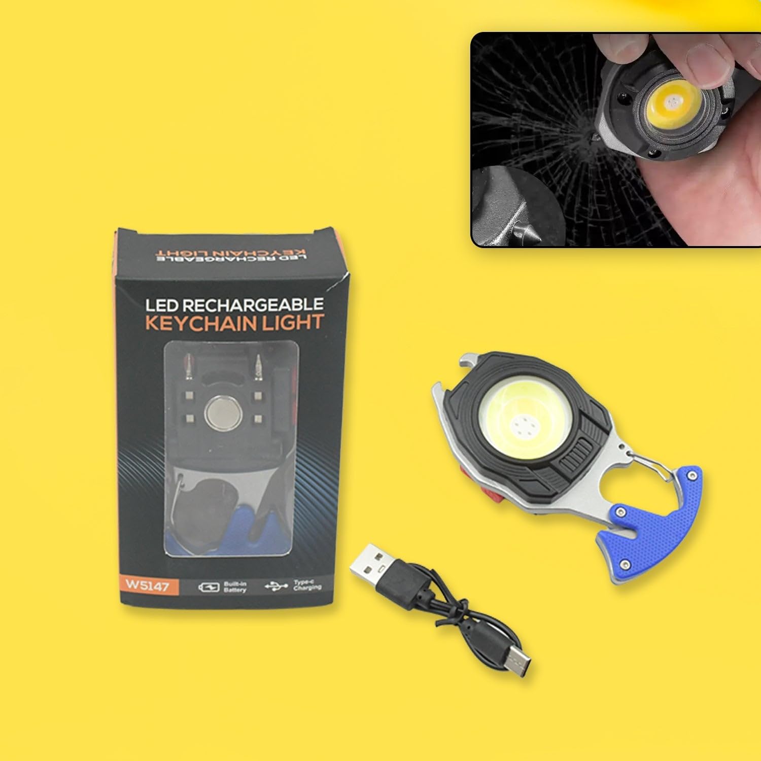 Keychain Led Flashlight Rechargeable Bags, Rechargeable-picture-24