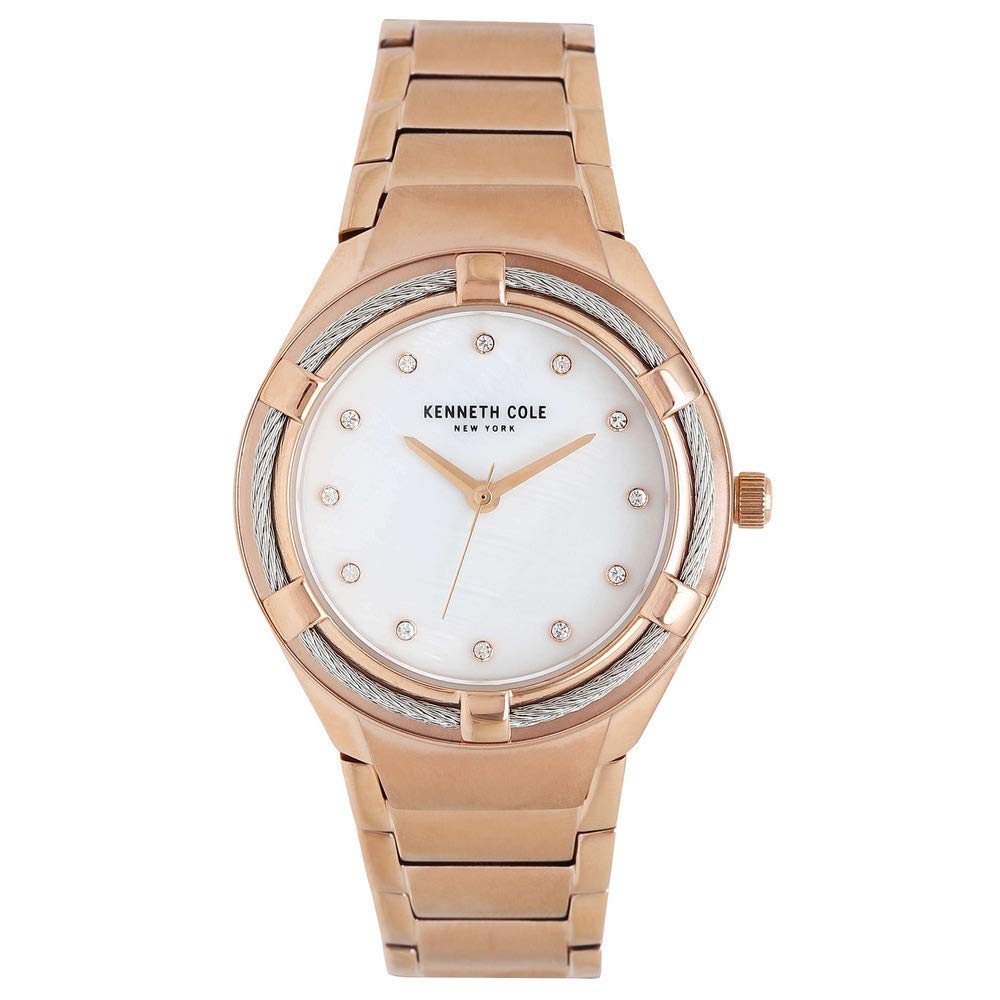 Kenneth Cole Classic Analog Mother of Pearl Dial Womens Watch-KC50981003LD (B07ZCVPW8M) Amazon Price History, Amazon Price Tracker