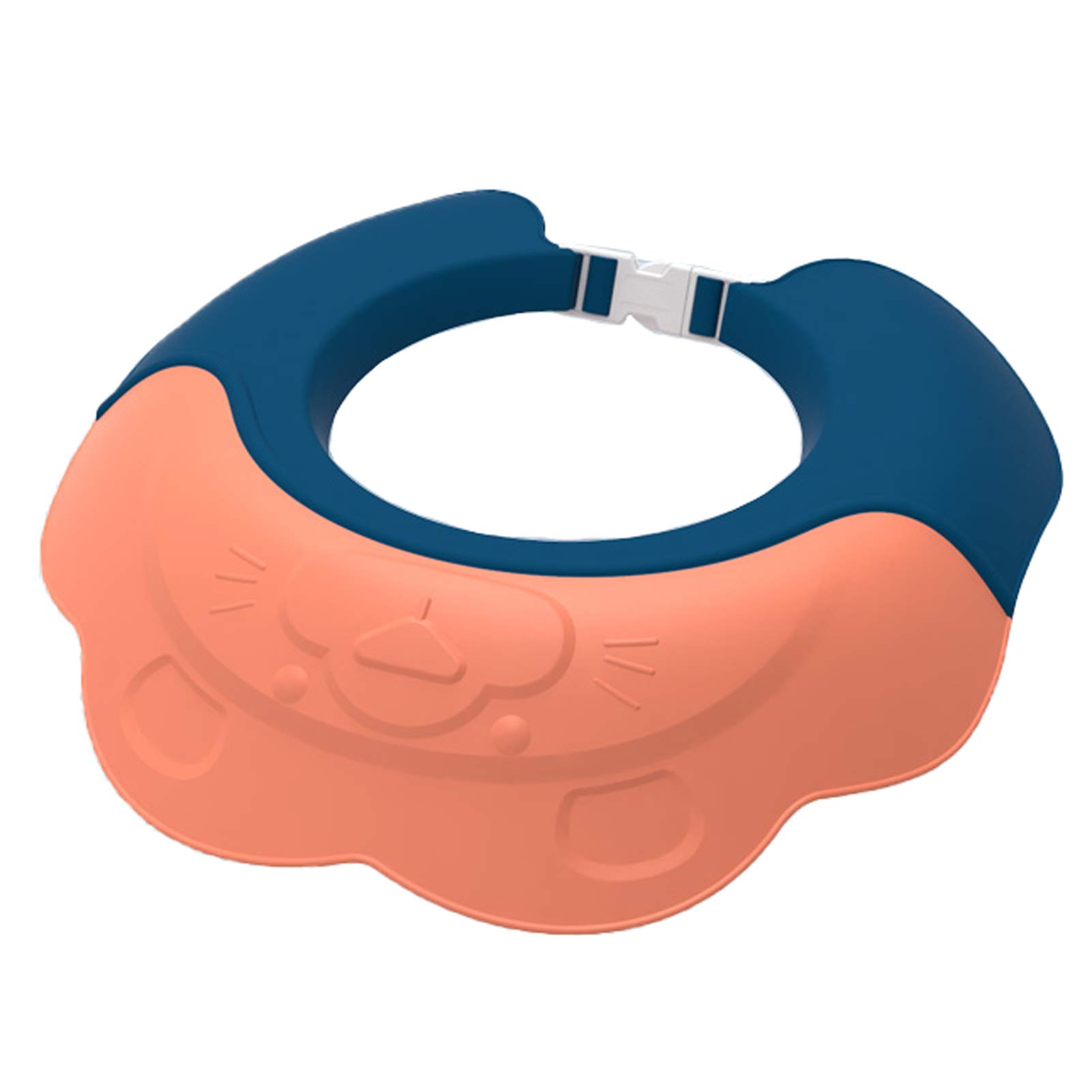 Cuffia Doccia Bambini - Protezione Occhi Anti Shampoo E Schiuma - Blu