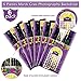 6Pcs Mardi Gras Party Backdrop Decoration,Large Plastic Mardi Gras Dance Photography Background Banner Purple Carnival Wallpapers Table Cloth for Mardi Gras Birthday Party Decorations,54 x 108 inches