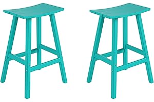 WestinTrends Malibu Outdoor Bar Stools: All-Weather Adirondack Style for Your Backyard Oasis