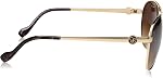 Jessica Simpson Women's J5596 Gldts Non-Polarized Iridium Aviator Sunglasses