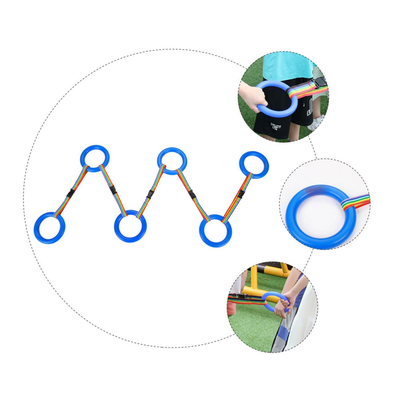 VICASKY 6pcs Walking Harness for Toddlers Leash for Boys and Girls Kindergarten Walking Rope Ring for Boys and Girls