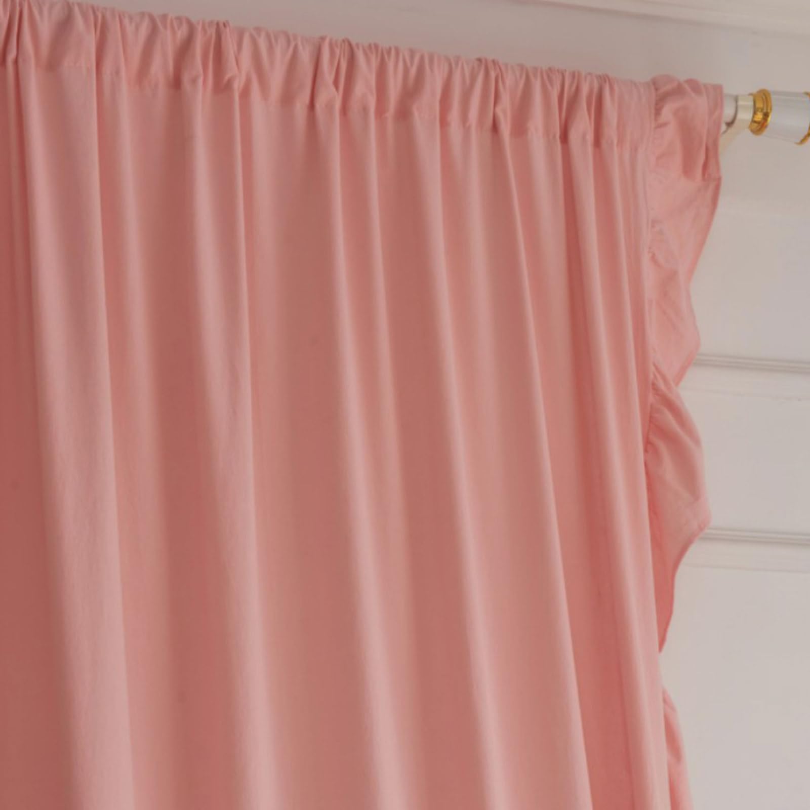 White Voile Curtains for Living Room Floral Blackout Window Curtain Panels Room Darkening Thermal Insulated Noise Reducing Drapes for Bedroom/Living Room Leaf Eyelet Top Window Treatment 150x180cm