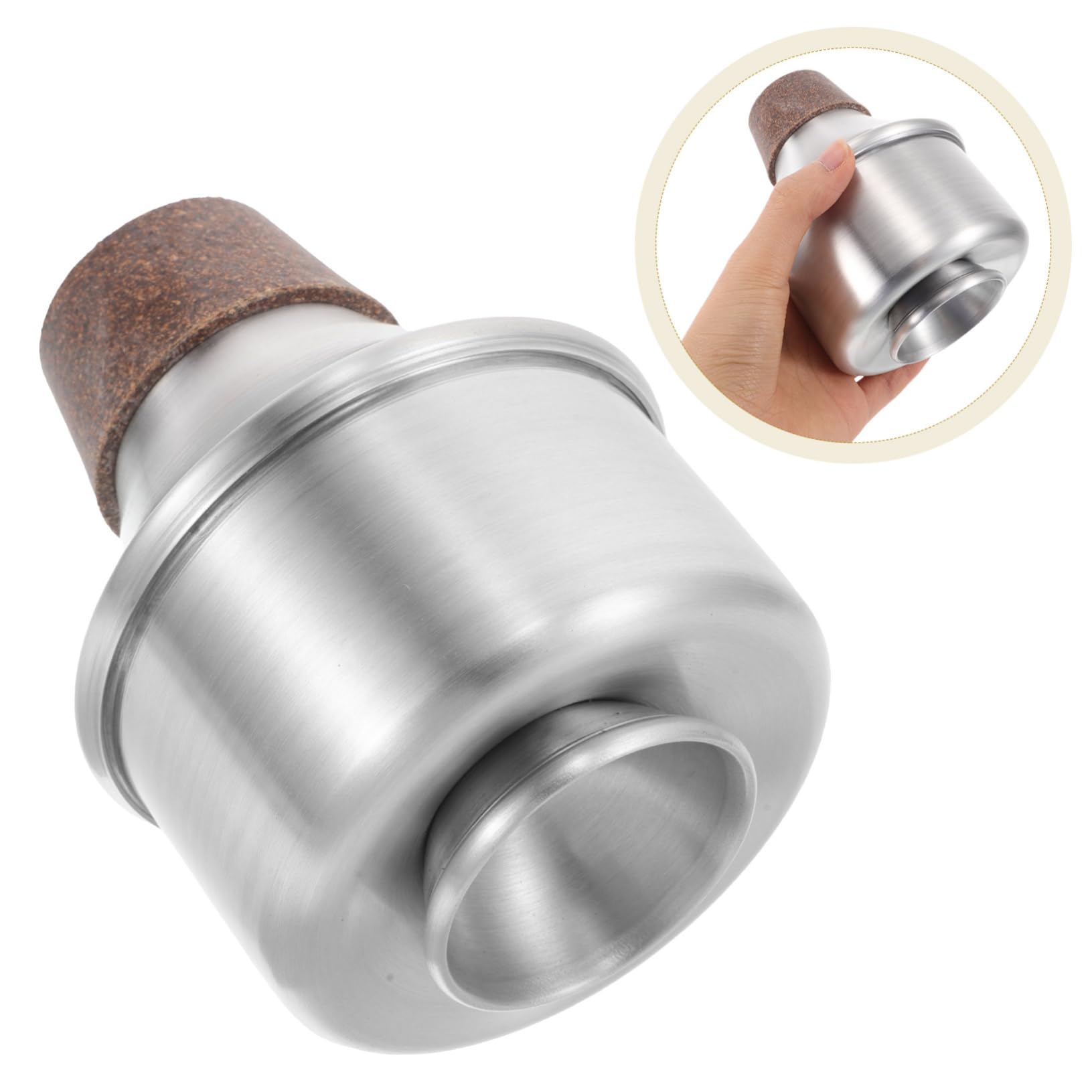 UPKOCH Sordina Per Tromba in Lega Di Alluminio Accessori Per Tromba in Metallo in Metallo Sordina Per Esercitazione