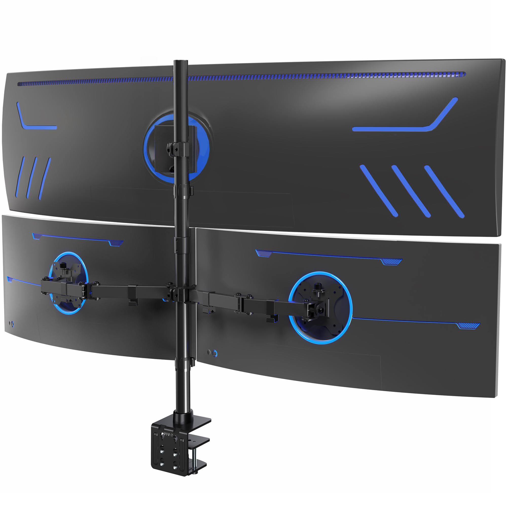 Amazon.com: VIVO Triple Monitor Extra Tall Desk Mount for up