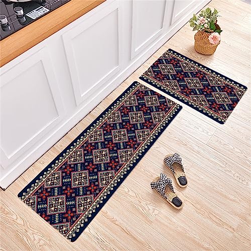 Tapis de cuisine antidérapant et super absorbant lavable en machine