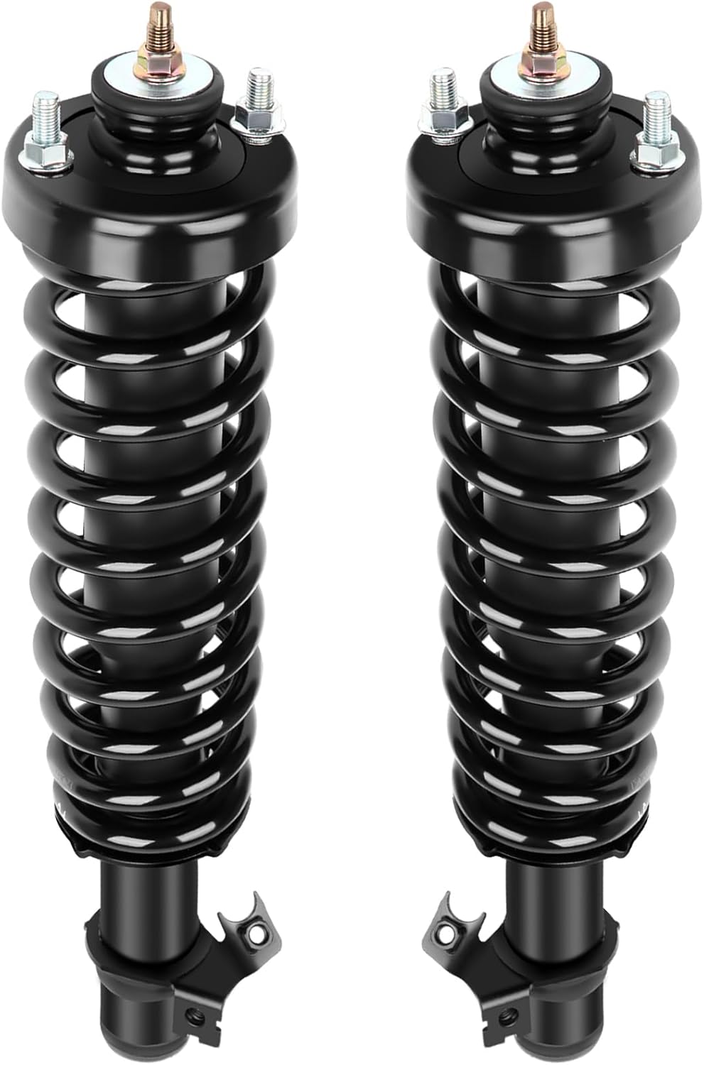 SCITOO Front Complete Struts Coil Spring Assembly Fit 1994-2001 For Acura Integra, 1992-1995 For Honda Civic, 1993-1997 For Honda Civic del Sol Strut Shocks - Set of 2