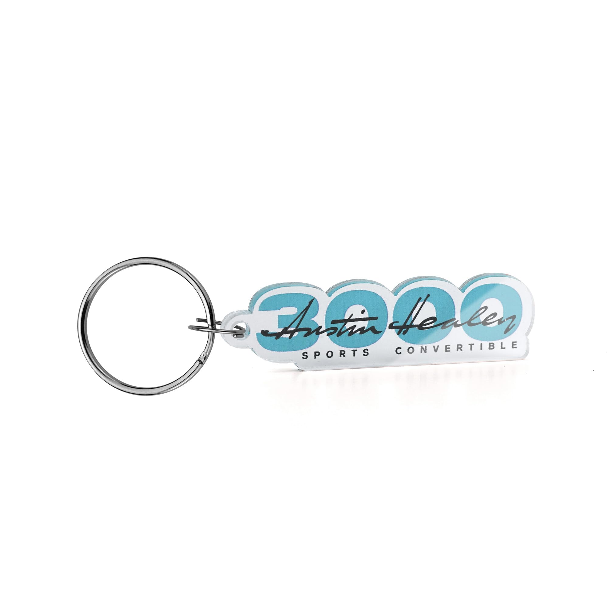 Austin Healey 3000 Keyring Classic Blue British Car Keychain Gift OFFICIAL LICENCED PRODUCT (Plain Packaging)