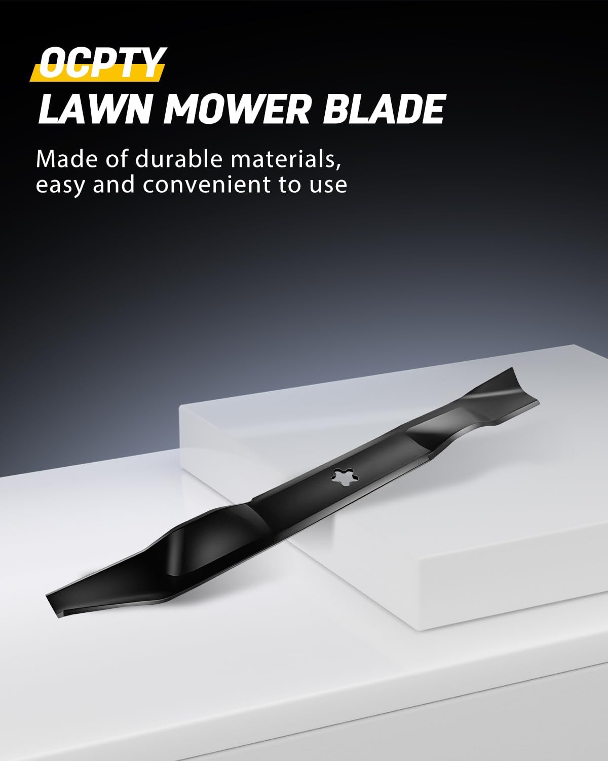 OCPTY Mulching Blades 42 inch Deck Mower Blades for AYP 139775, 532139775, 917139775P, 917532139775 for Craftsman 24652 for Husqvarna 532139775, OEM139775 for McCulloch 532 13 97-75 for Poulan,2 pack