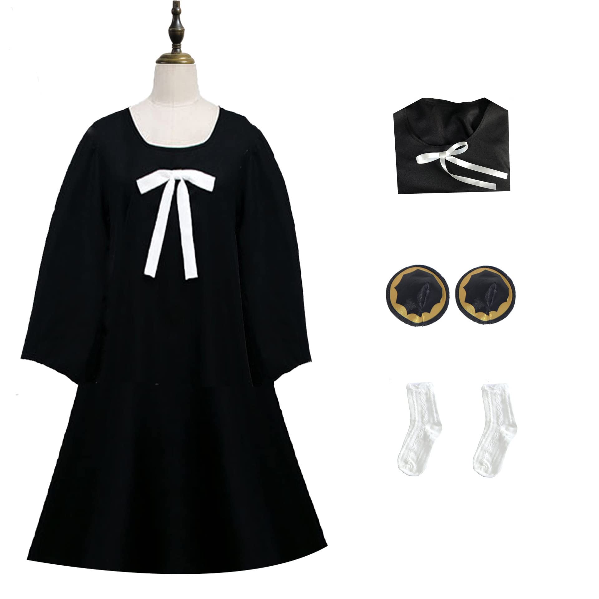 Buy Anime x Family Cosplay Anya Costume Cosplay Anya Uniform Dress Suit Halloween