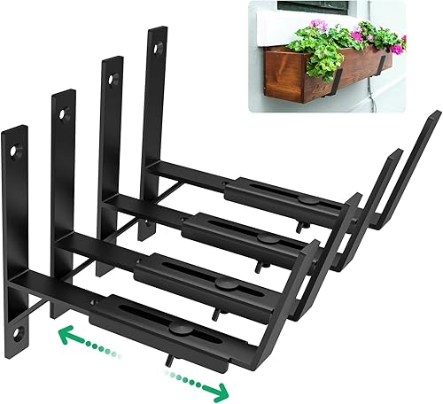 Soportes ajustables para jardineras