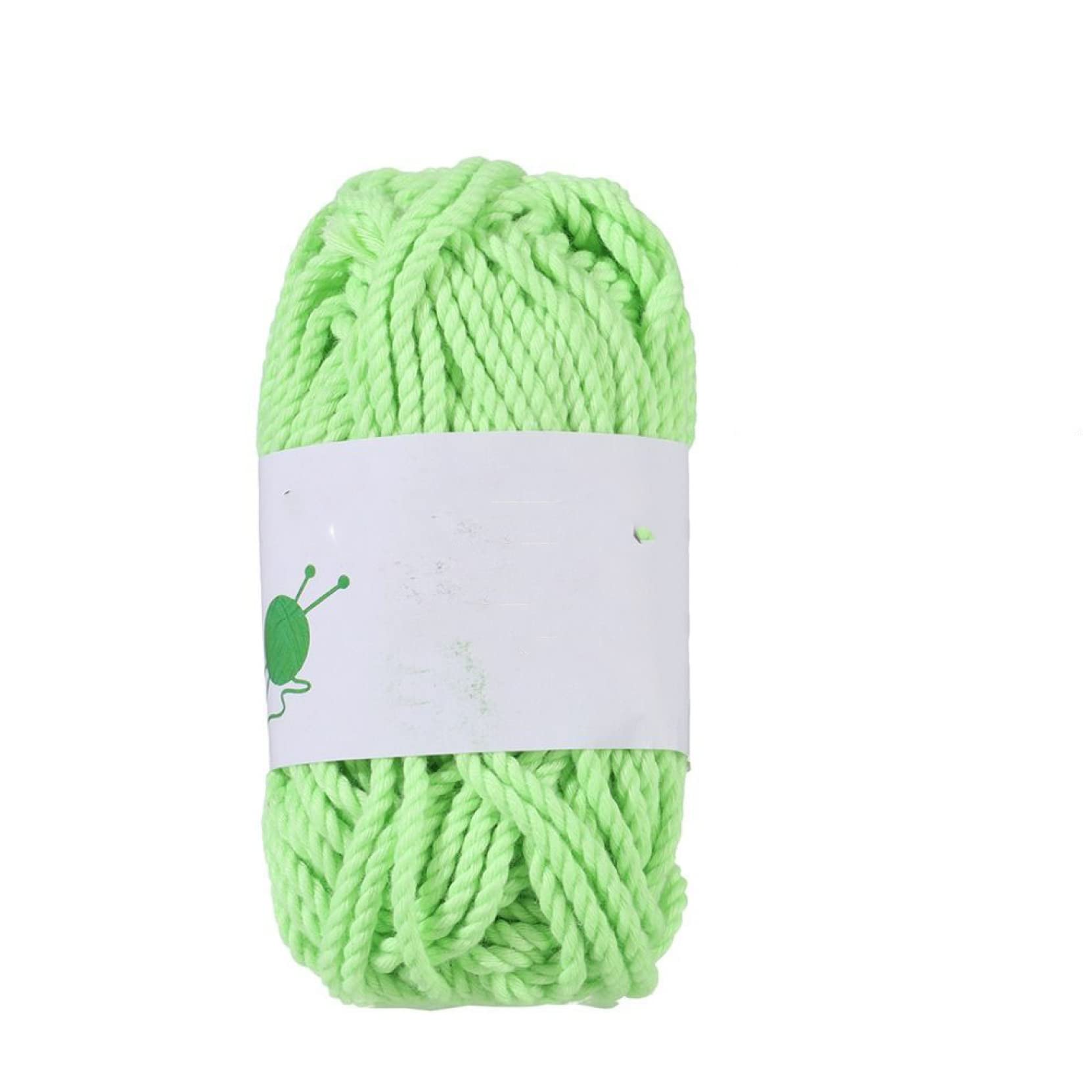 Włóczka Luminous Chunky Yarn świecąca w ciemności, poliestrowa, tkana, do szycia DIY, ręcznie robiona, wełna robótek ręcznych, 50 g na rolkę(Blue)