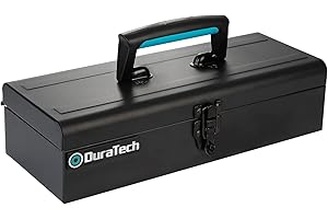 DuraTech Small Metal Toolbox: Portable Strength for Any Job