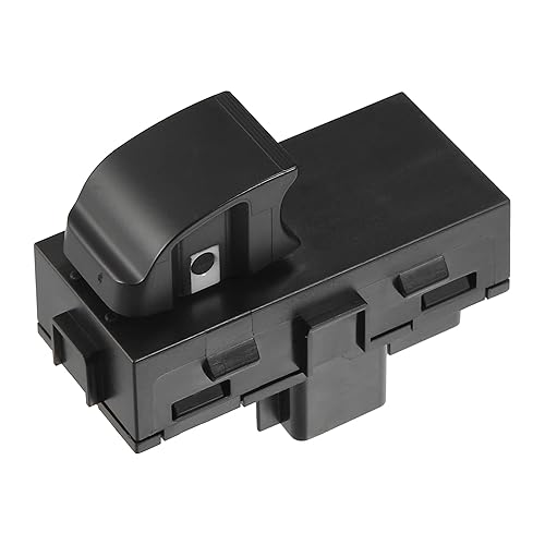 ACROPIX Interruptor de elevalunas eléctrico maestro lateral trasero para Chevrolet Silverado 2500 - Paquete de 1 negro