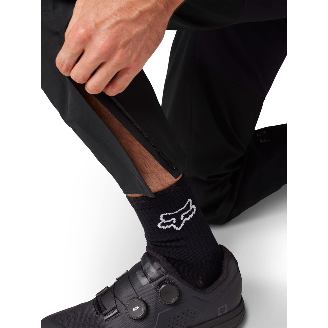 Fox Racing - Defend 3L Water Hosen - Erwachsene Herren - Reithose, Radhose, MTB-Hose, MTB-Reithose, Schwarz, 36
