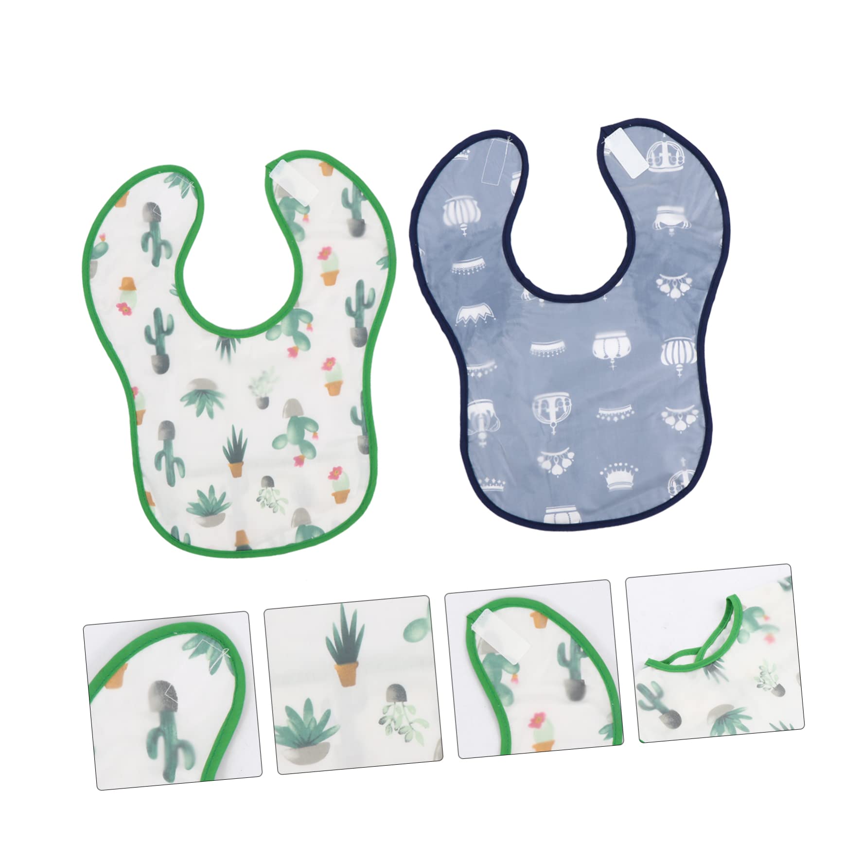 Toyvian 4 Pezzi Bavaglino Vestiti Infantili Delle Ragazze Bavaglini Appena Nati Vestiti Del Bambino Bavaglini Per La Casa Di Cura Vestiti Bavaglini Protettivi Mangiare Bavaglino Mangiare