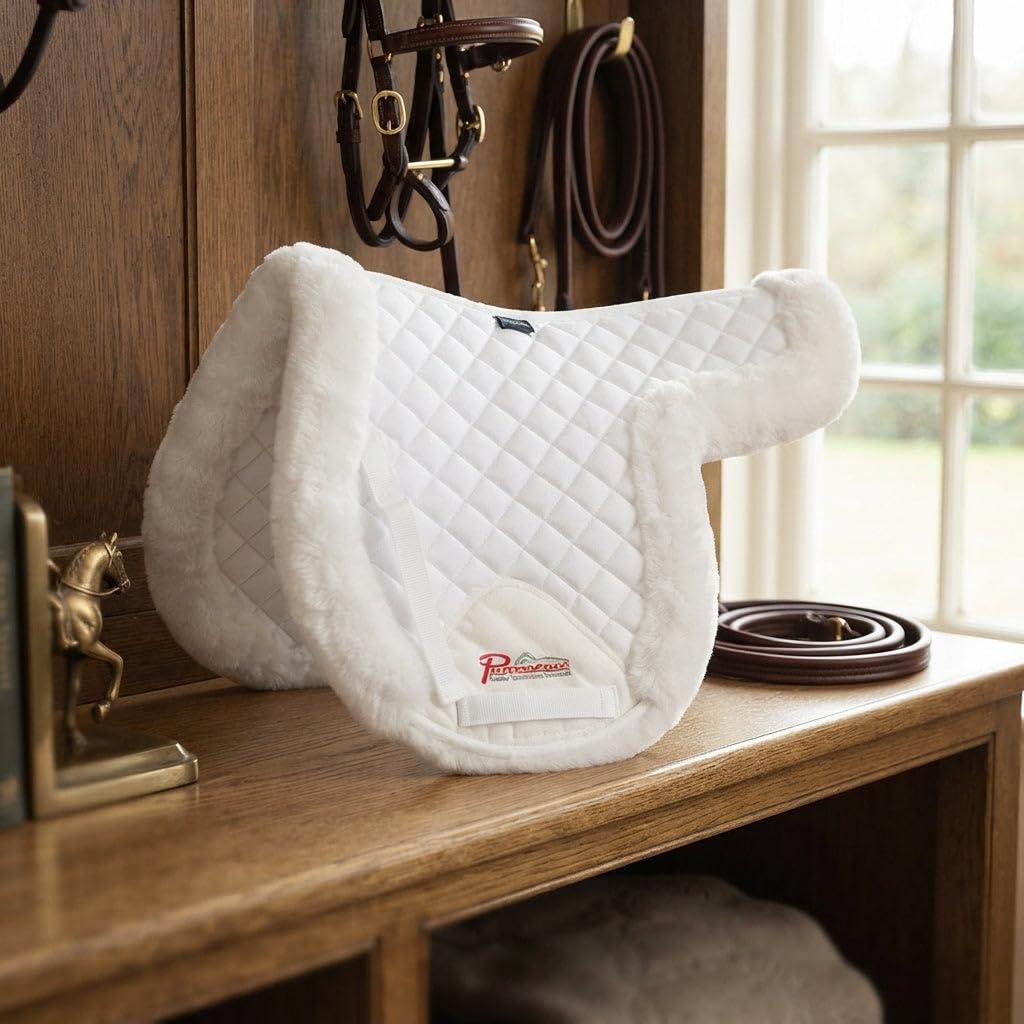 Supafleece con borde con forma de Pad - 88502, Blanco