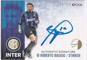 Amazon.co.jp: EPOCH INTER Roberto Baggio バッジョ STARS AND Amazon.co.jp: EPOCH INTER Roberto Baggio バッジョ STARS AND