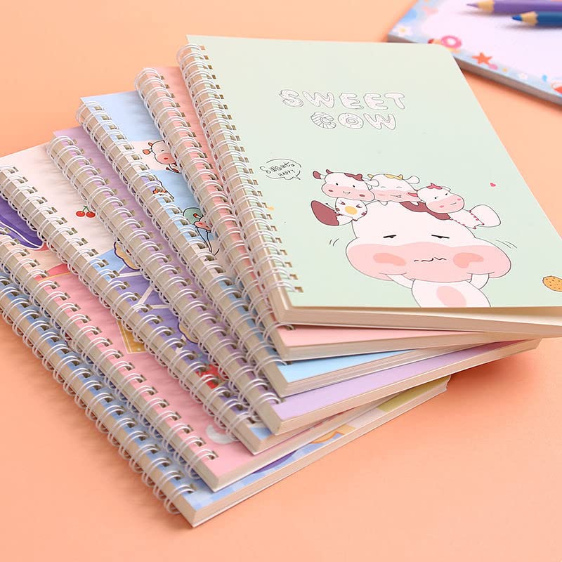 Amazon | かわいいカートゥーンノート、中学生A 5ノート、日記帳