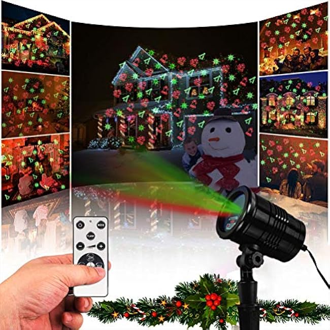 Christmas Laser Lights Projector Lights Laser Lights Red and Green