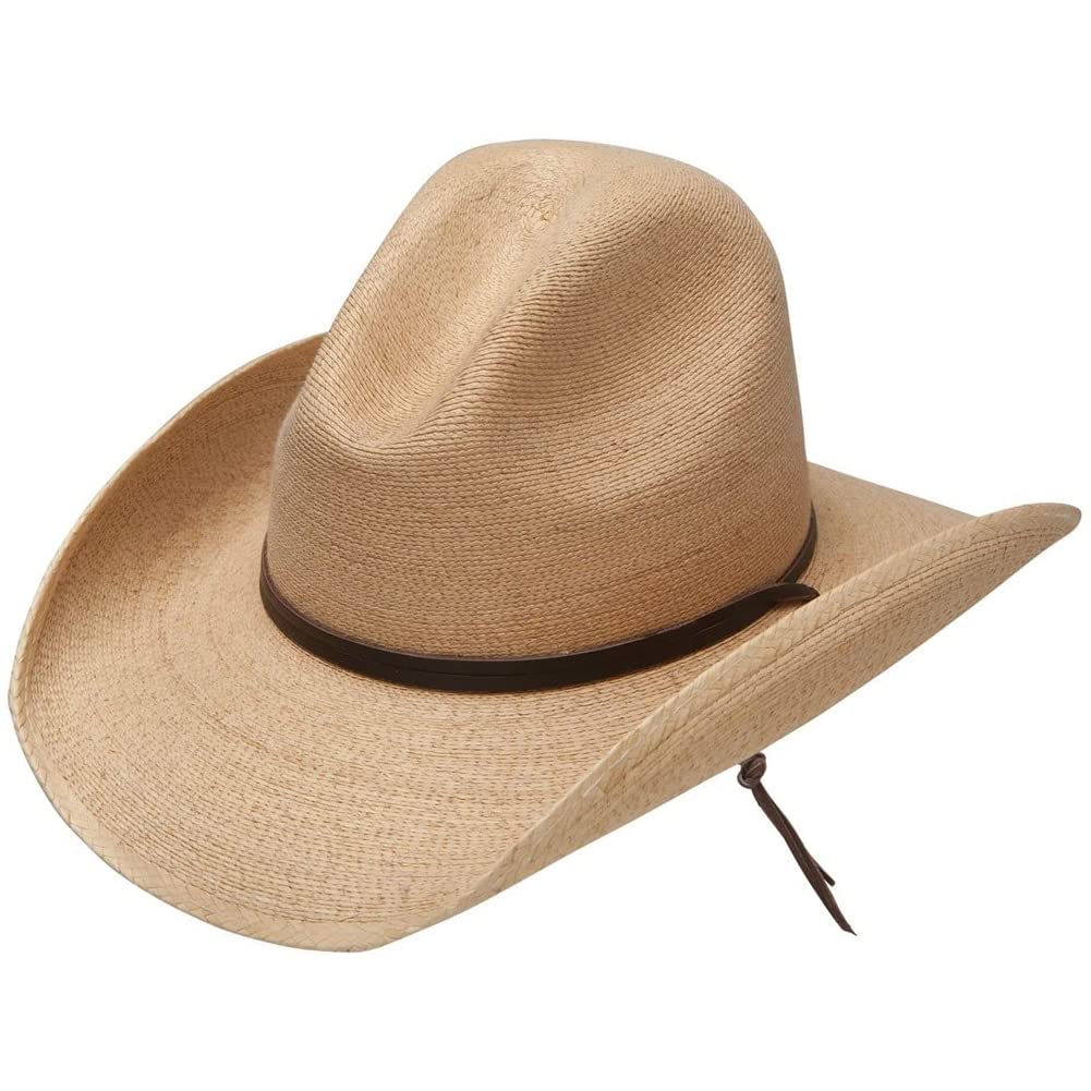 Stetson Men's Standard Bryce Straw Hat, Natural, Medium
