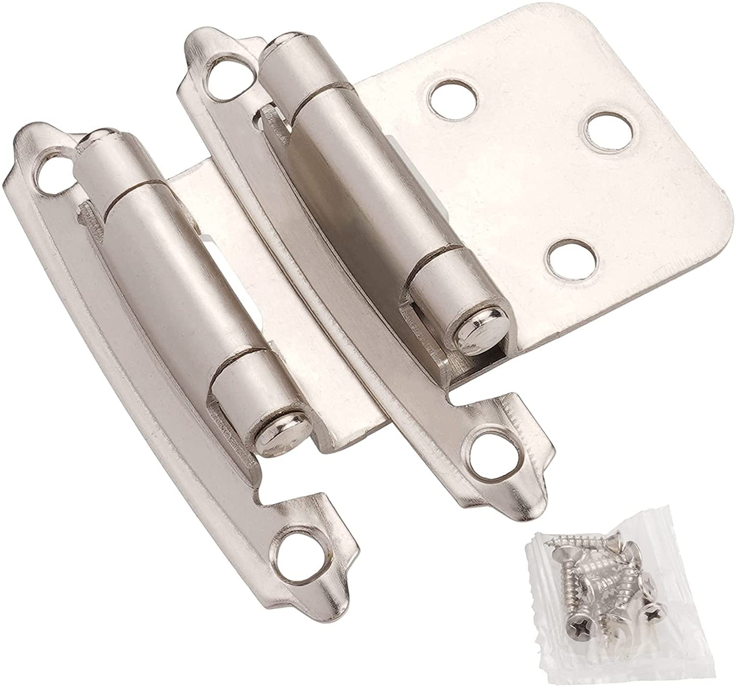 Buy DecoBasics Hinges Brushed Nickel for Kitchen Doors