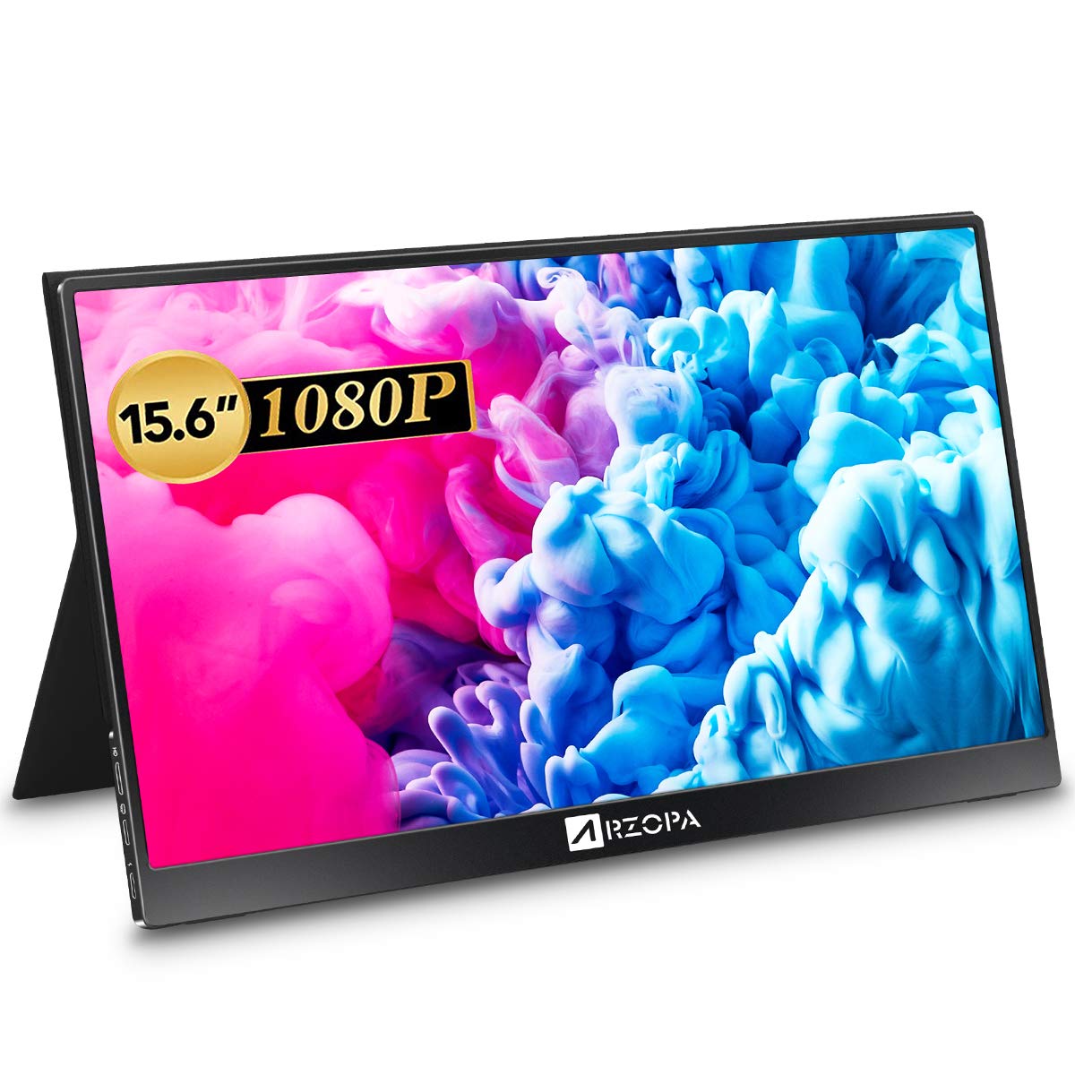 Amazon.co.jp: ARZOPAモバイルモニター, 15.6インチ 1080p FHD Amazon.co.jp: ARZOPAモバイルモニター, 15.6インチ 1080p FHD