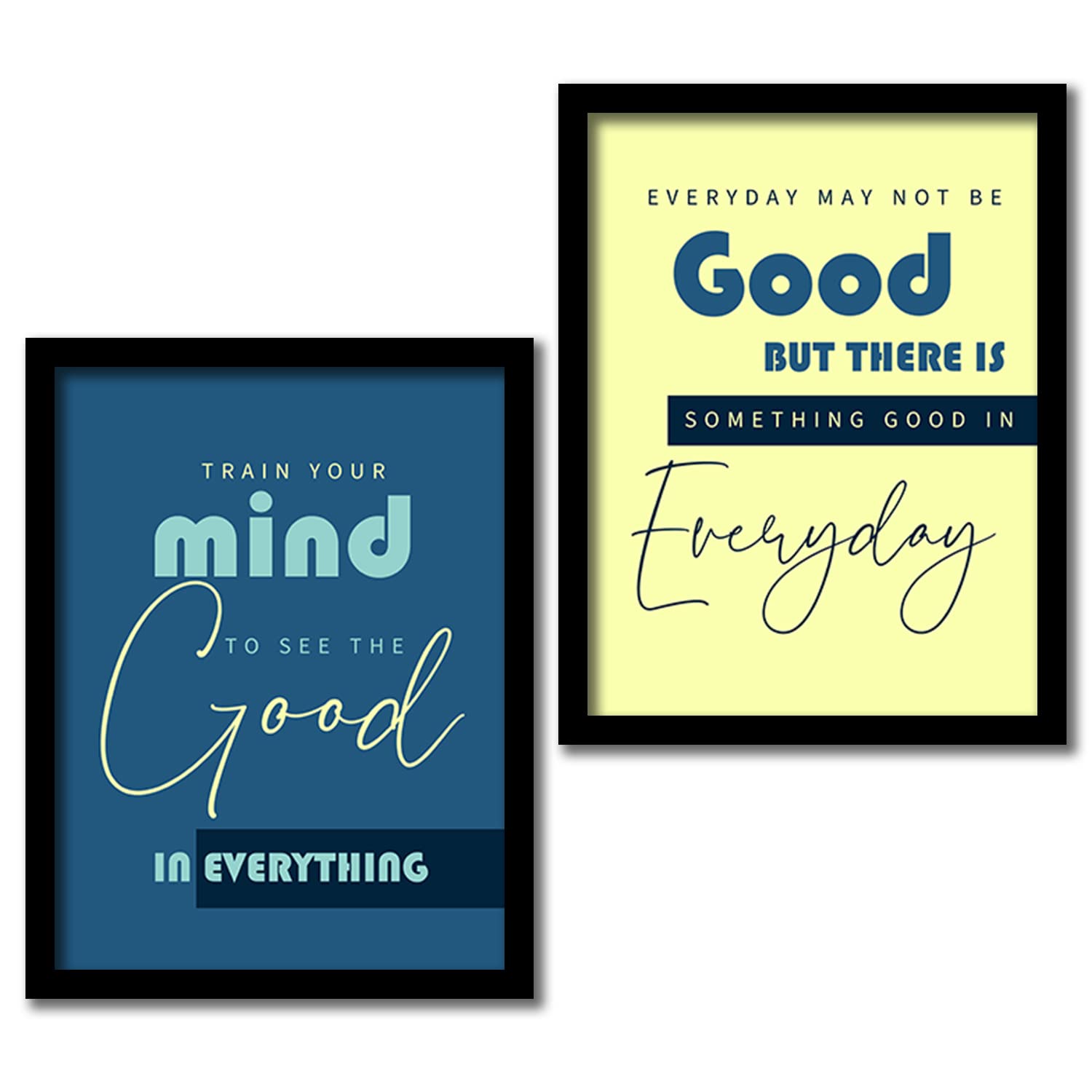 Buy Kotart Motivational Quotes Wall s / Paintings with Frame for Home