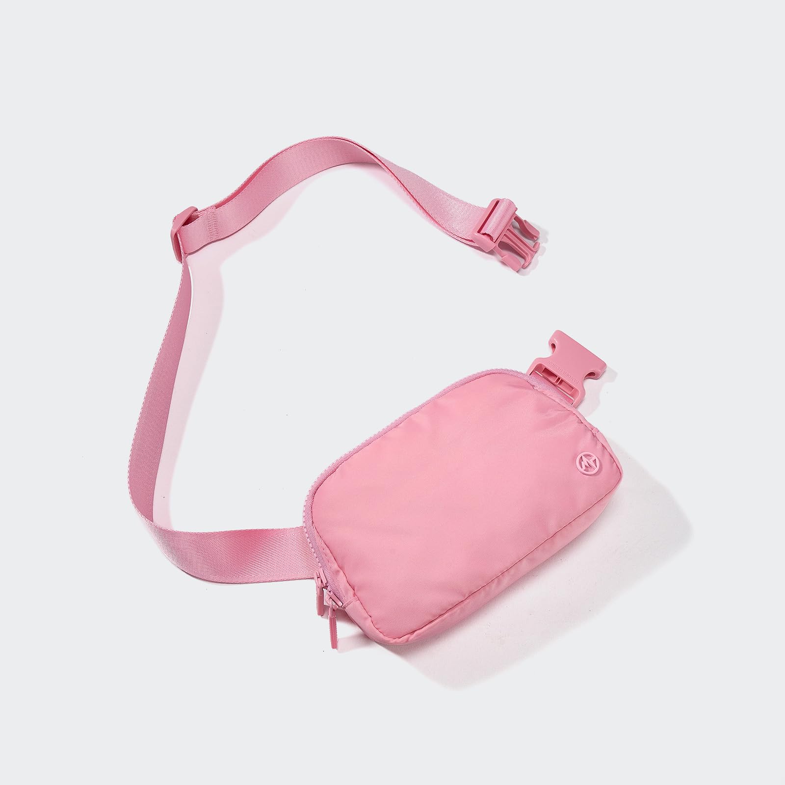Pander Nylon Fanny Pack for Women, Two-Way Zipper Crossbody Bag view 2