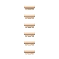 Apple Watch Band - Kit per bracciale a maglie color oro (46 mm)