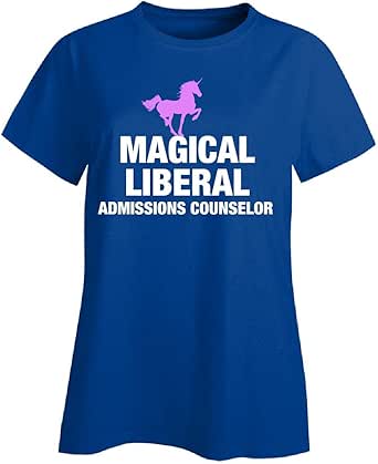 Amazon.com: Magical Liberal Admissions Counselor Funny Unicorn Democrat ...