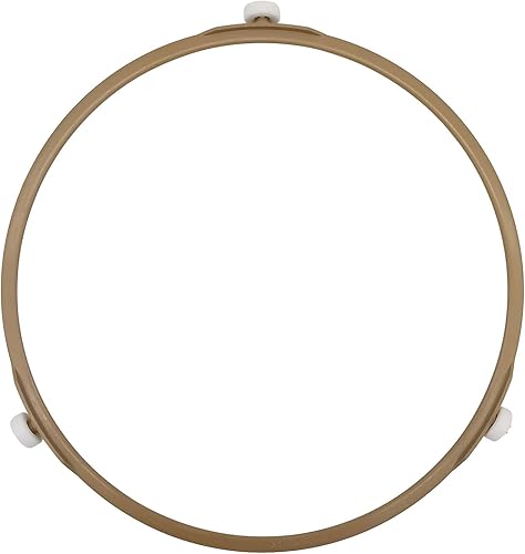 Anillo giratorio de microondas de 8.7 pulgadas, pieza de repuesto para la mayoría de microondas, diámetro exterior del anillo 8.7 pulgadas/8.701 in,