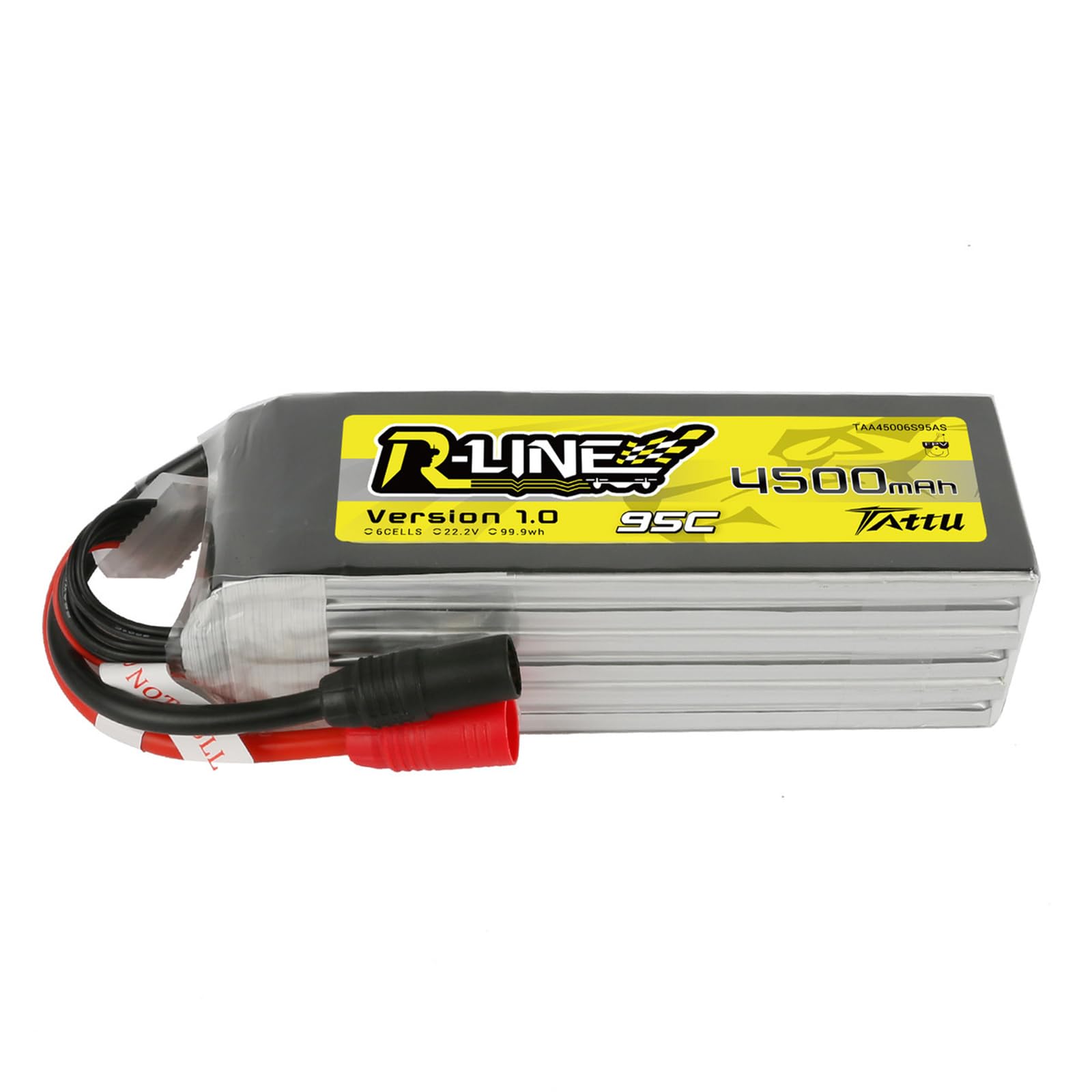 Amazon.com: TATTU R-Line 4500mAh 6S 95C Lipo Battery Pack with