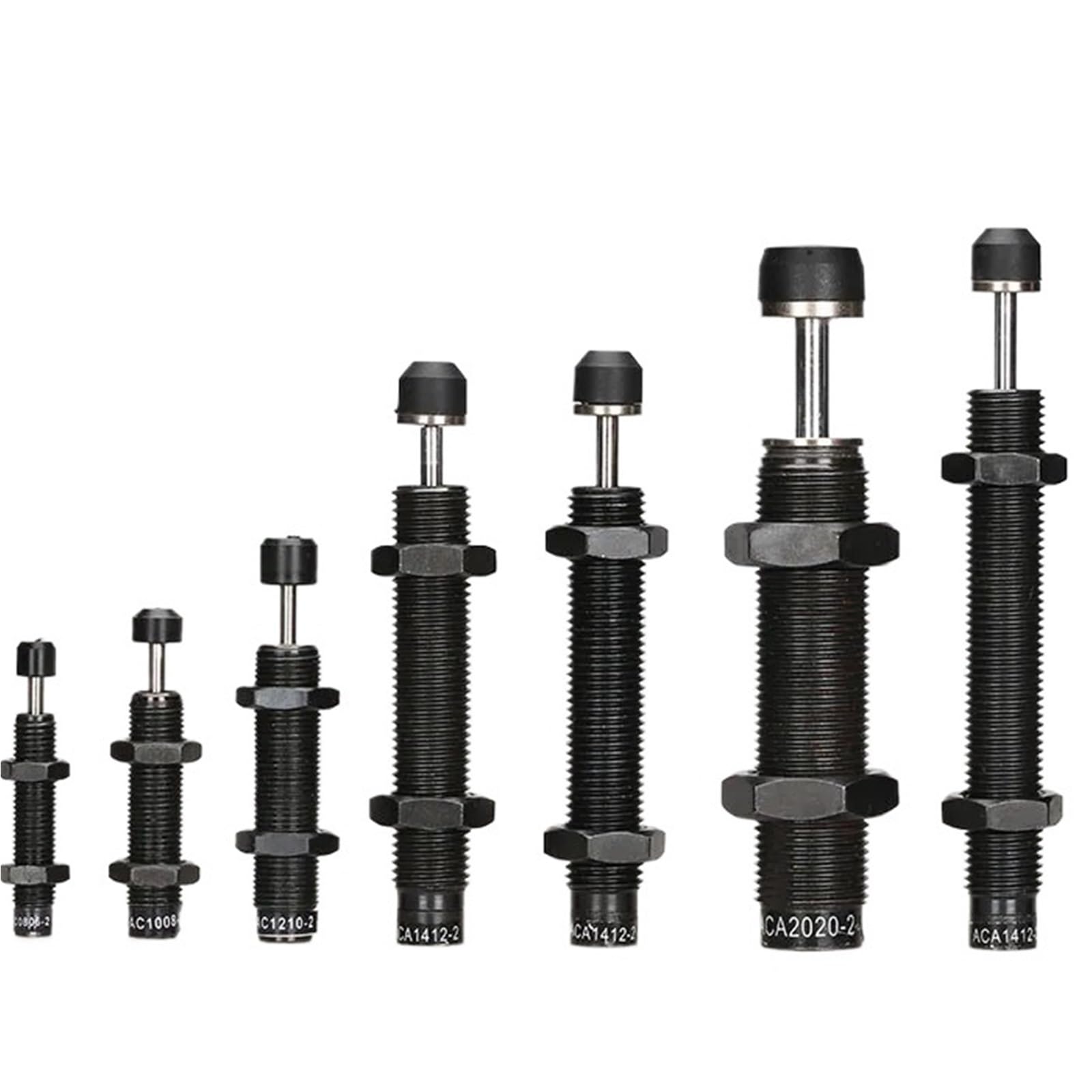 Amortiguador neumático AC1210 de impacto hidráulico para un movimiento suave y constante