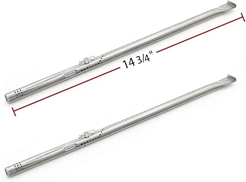 Miniatura 6 de Hongso Piezas de repuesto de parrilla para parrillas de gas Charbroil 466446015 463446016 463446017 463447018, rejillas de parrilla quemadores de