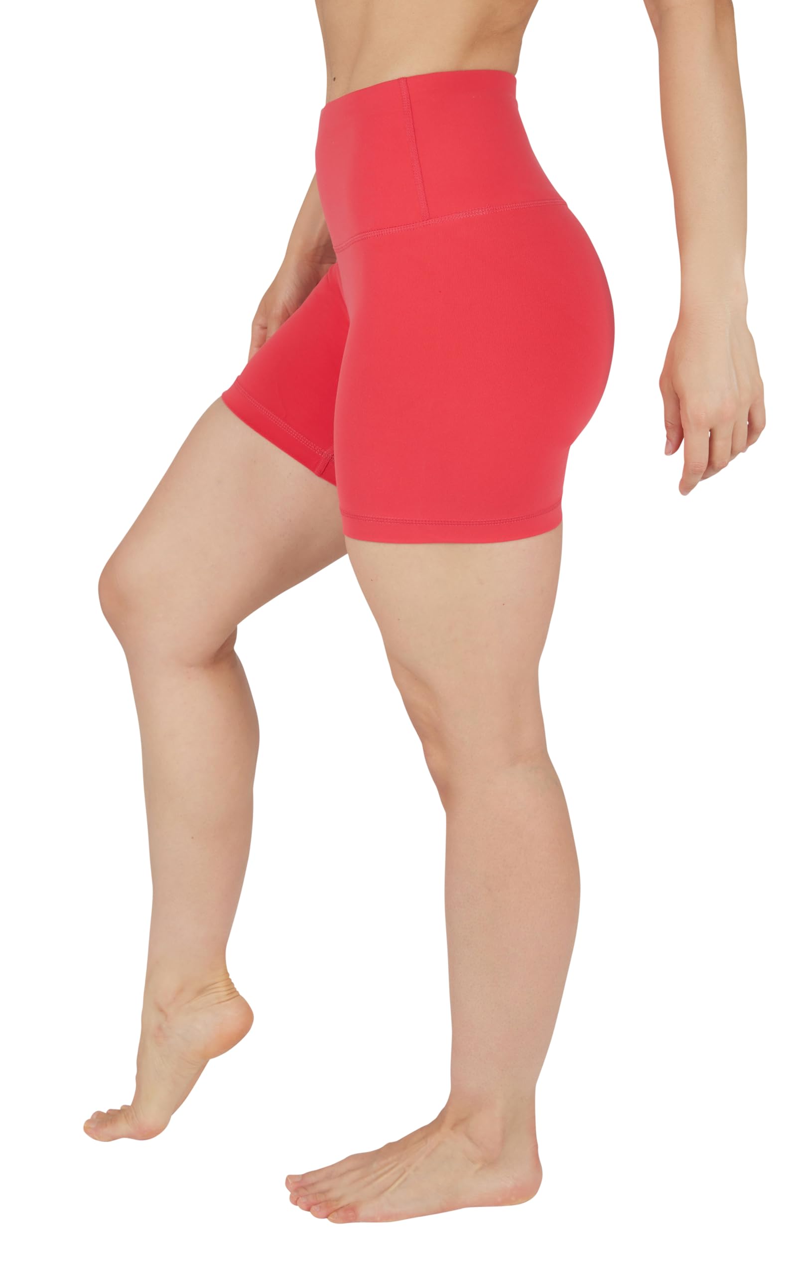 90 Degree By Reflex Damen Lauf-Yoga-Shorts Tummy Control Workout Flex Shorts