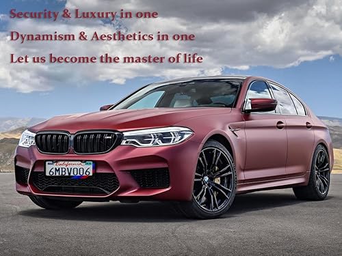 Miniatura 6 de Placa de matrícula para logotipo, soporte de placa de matrícula BMW de acero negro de alta calidad, compatible con todos los vehículos, accesorios