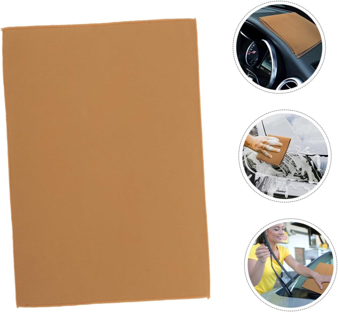 Double Sided Microfiber Car Drying Towels, Thick Absorbent Cleaning Cloths
