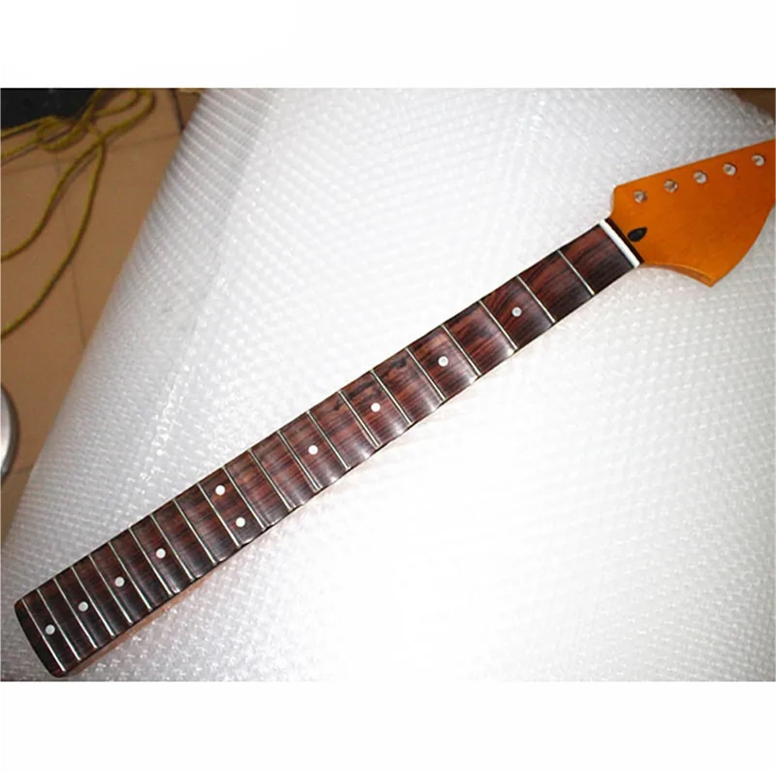 Manico Per Chitarra Elettrica 21 22 tasti, manico for chitarra, tastiera in palissandro, paletta grande, acero, vernice lucida(21frets)